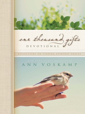 cover image of One Thousand Gifts Devotional